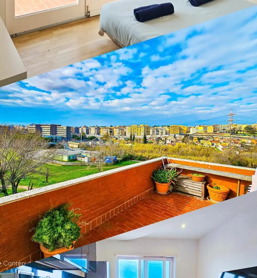 Rome Sunset Terrace Attic Apartment