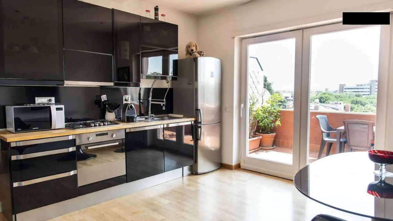 Rome Sunset Terrace Attic Apartment